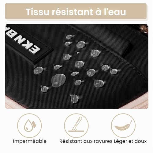 Detalle de Tanou Cartable Fille Primaire 20L avec Pendentif et badges – Organisation et Confort