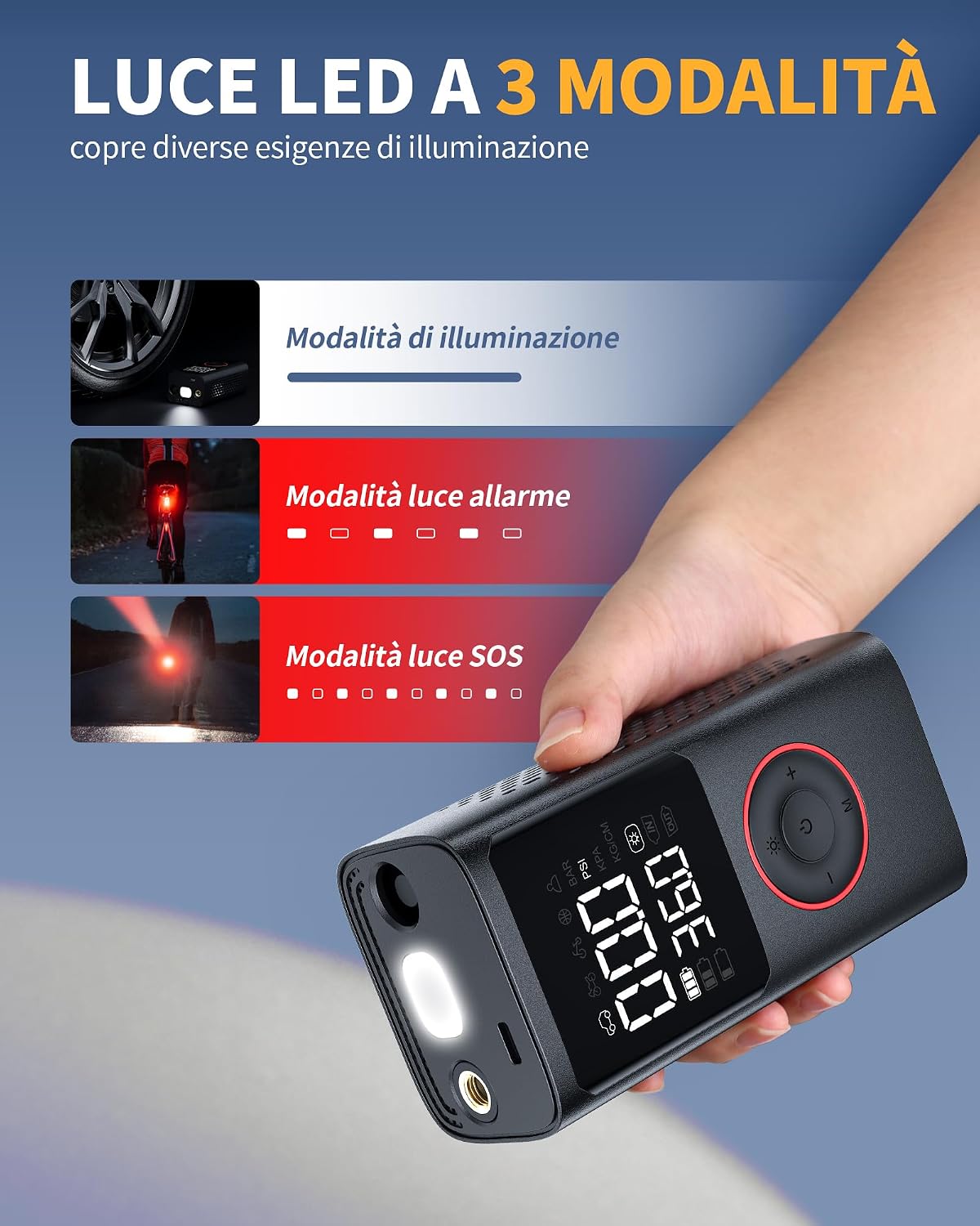 Thumbnail 6 de Powools Compressore Aria Portatile 150 PSI