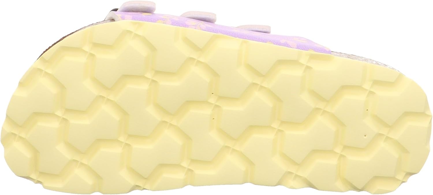 Thumbnail 3 de Superfit Mädchen Fussbettpantoffel – Hausschuh mit Leder-Innensohle und 3 Klettverschlüssen