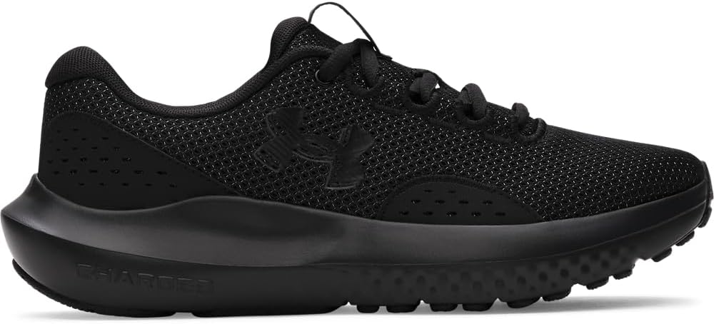Detalle de Under Armour W Charged Surge 4 Running Shoe (UK 3.5) – Black