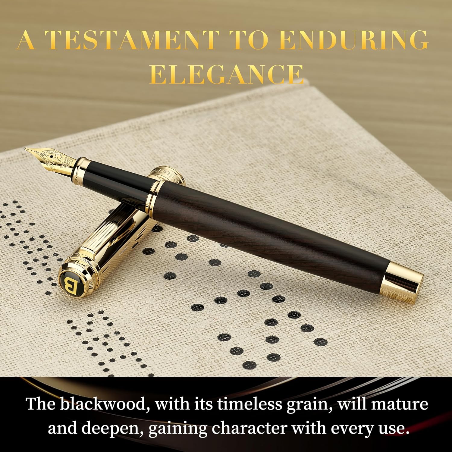 Thumbnail 2 de BEILUNER Fountain Pen, Blackwood