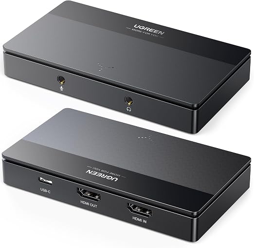Detalle de UGREEN Capturadora HDMI USB C 1080P 🎥 Streaming y Grabación