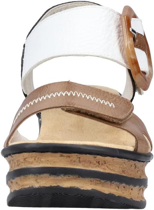 Thumbnail 1 de Rieker Damen Keilabsatz Sandalen – Komfort trifft Stil