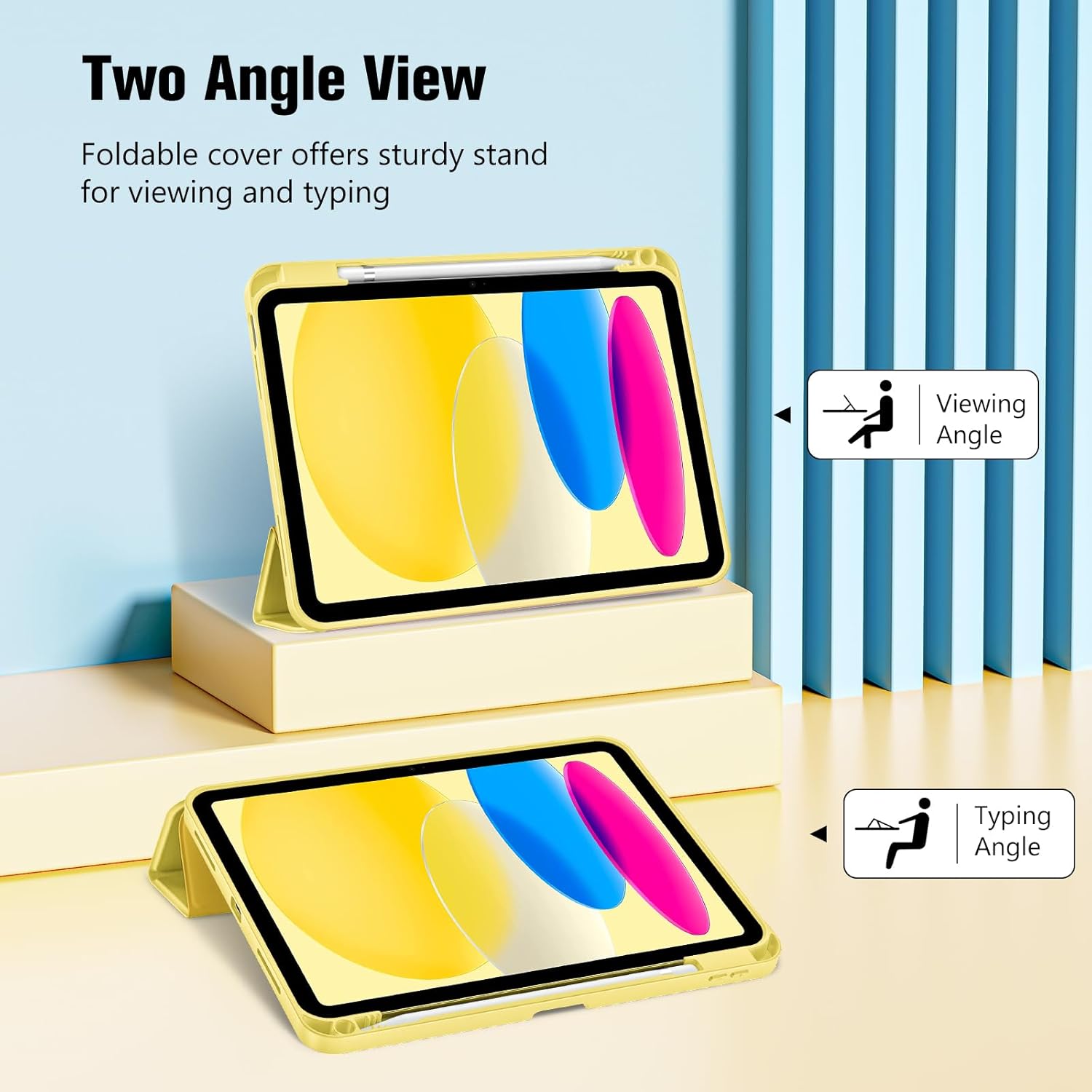 Thumbnail 4 de ProCase for iPad (A16) 11th Gen 11-Inch 2025 / iPad 10th Gen 10.9-Inch 2022 Case with Pencil Holder