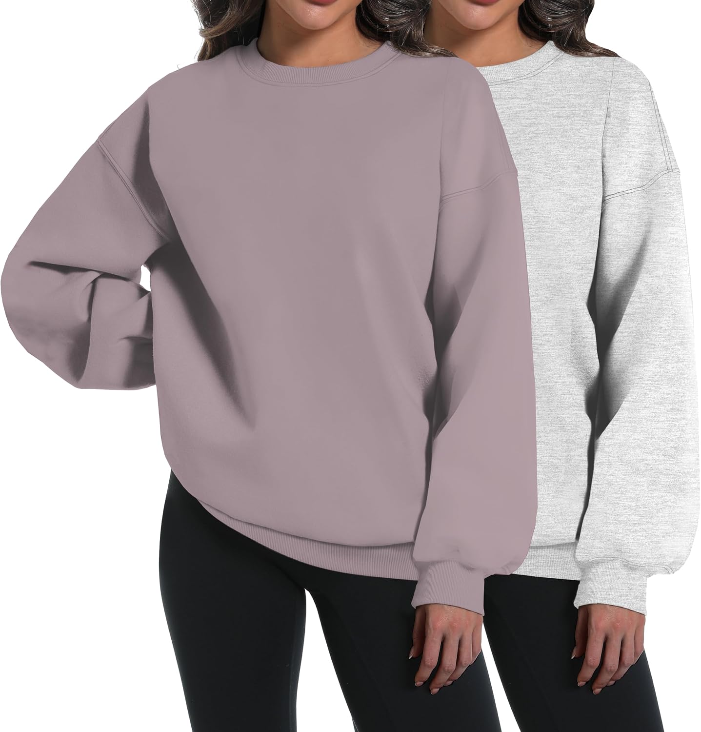 Thumbnail 5 de XFIFM 2-Pack Oversized Women's Sweatshirt hoodies