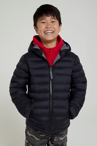 Thumbnail 1 de Mountain Warehouse Seasons Kids Padded Puffer Jacket Black 9-10y