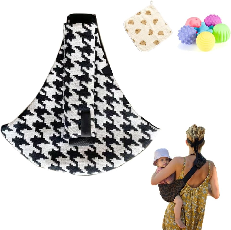 Detalle de Baby Sling Carrier: Adjustable Front & Back Toddler Carrier (6 months to 3 years)
