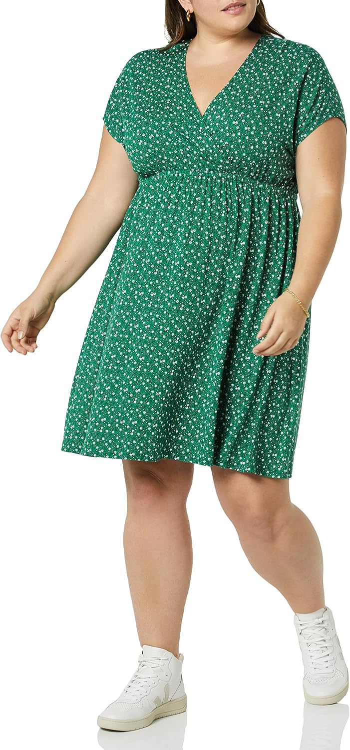 Thumbnail 6 de Amazon Essentials women’s casual surplice dress (Ecovero viscose blend) for beach and wedding guest wear