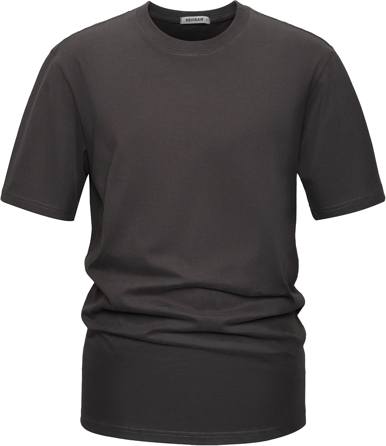 Thumbnail 6 de VEIISAR Herren dickes Langarm-Rundhals-Shirt aus 100% Baumwolle (Heavy Duty, Pre-Shrink)