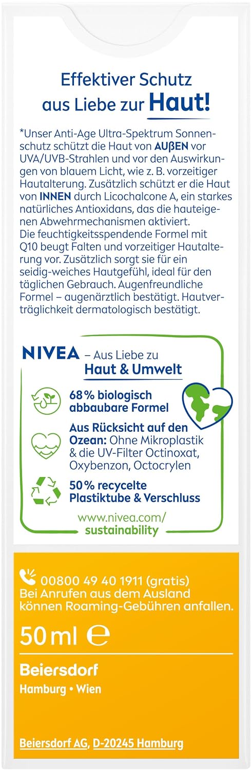 Thumbnail 6 de NIVEA SUN Q10 Sonnenschutz LSF 50