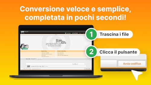 Detalle de Nero Recode: Convertitore Audio e Video con Licenza a vita per 1 PC (Windows 11/10/8/7)