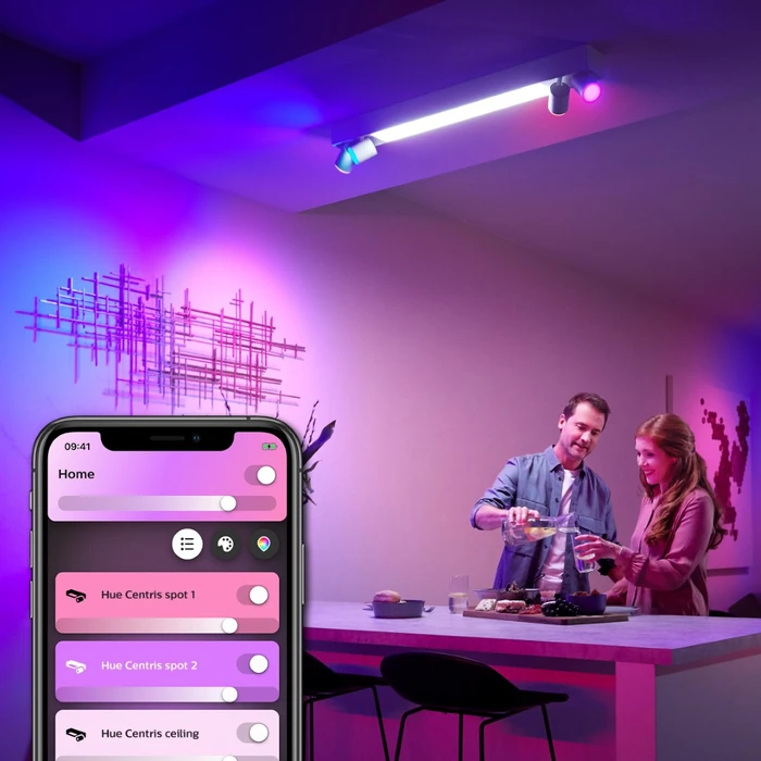 Thumbnail 20 de Philips Hue Centris Aufbauspot White & Color