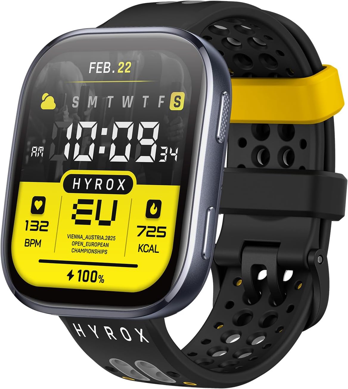 Thumbnail 6 de Amazfit HYROX Cinturino Sportivo in Silicone 22 mm – compatibile con Balance 2, Balance, Bip 6, T-Rex 3, Cheetah Pro e altri