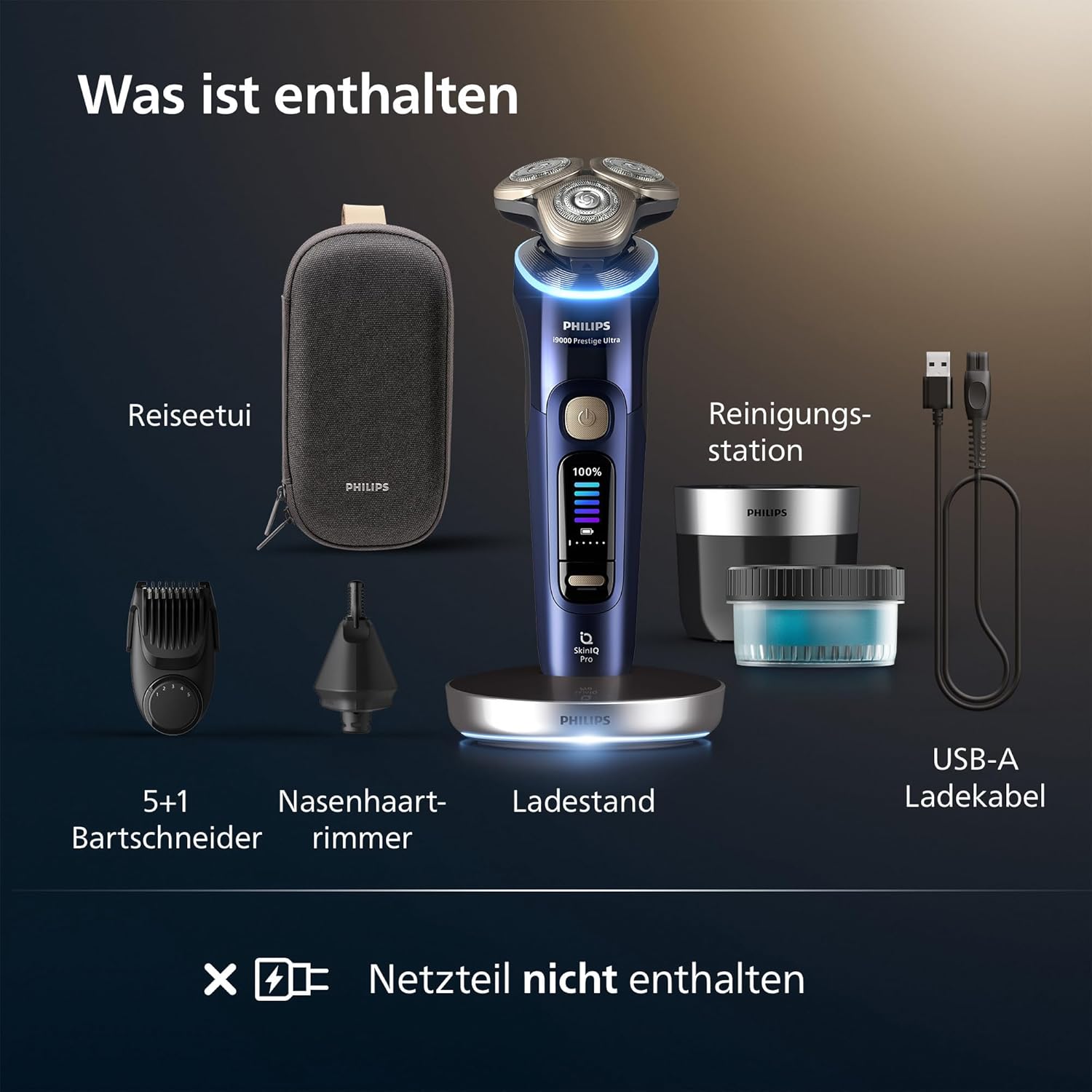 Thumbnail 6 de Philips i9000 Prestige Ultra Rasierer 5-in-1 🪒