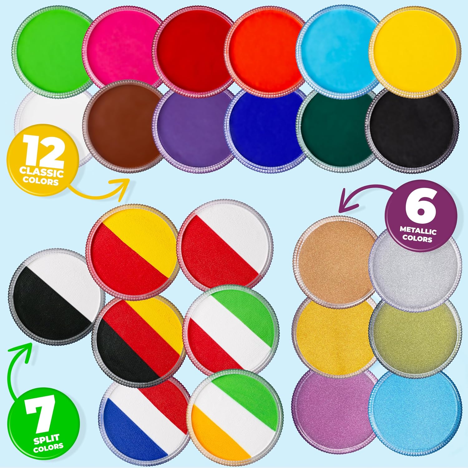 Detalle de Blue Squid Face Paint 30g