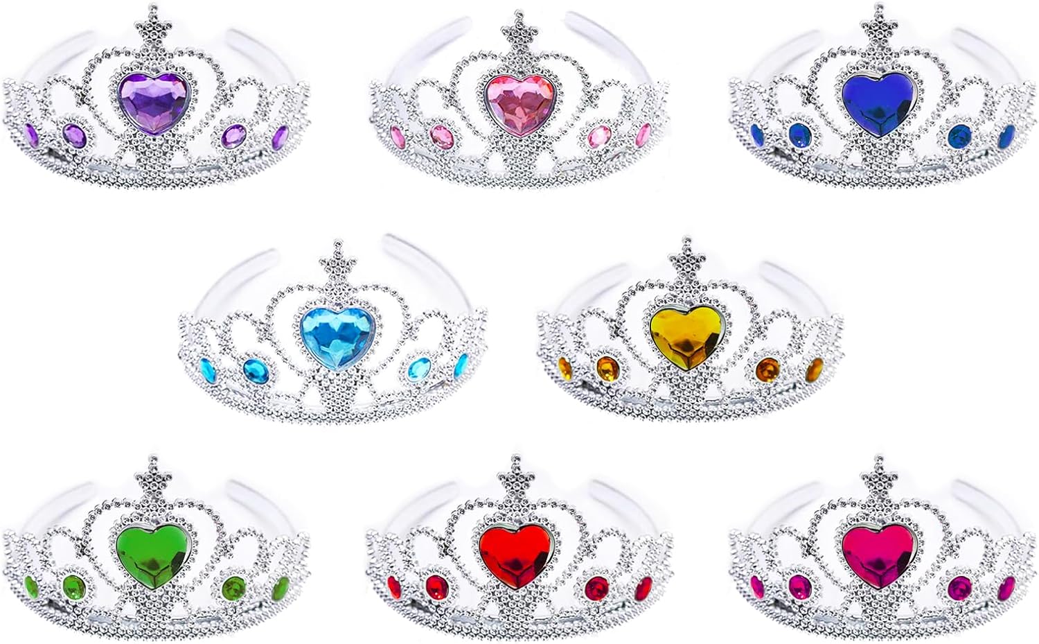 Detalle de 32-Piece Princess Crown Set for Girls