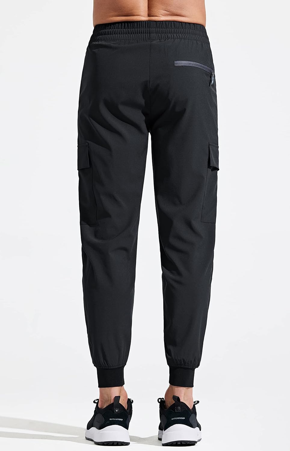 Detalle de Libin Men's Lightweight Joggers: Quick Dry Cargo Hiking Trousers for Everyday Adventure