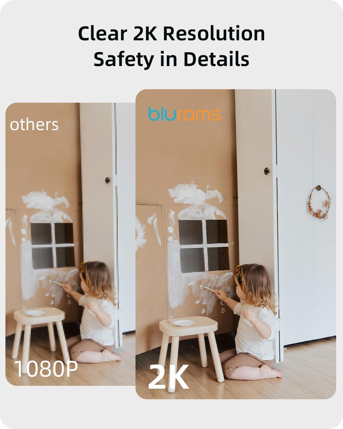 Thumbnail 3 de blurams Baby Monitor Dog Camera 2K with 360° Tracking