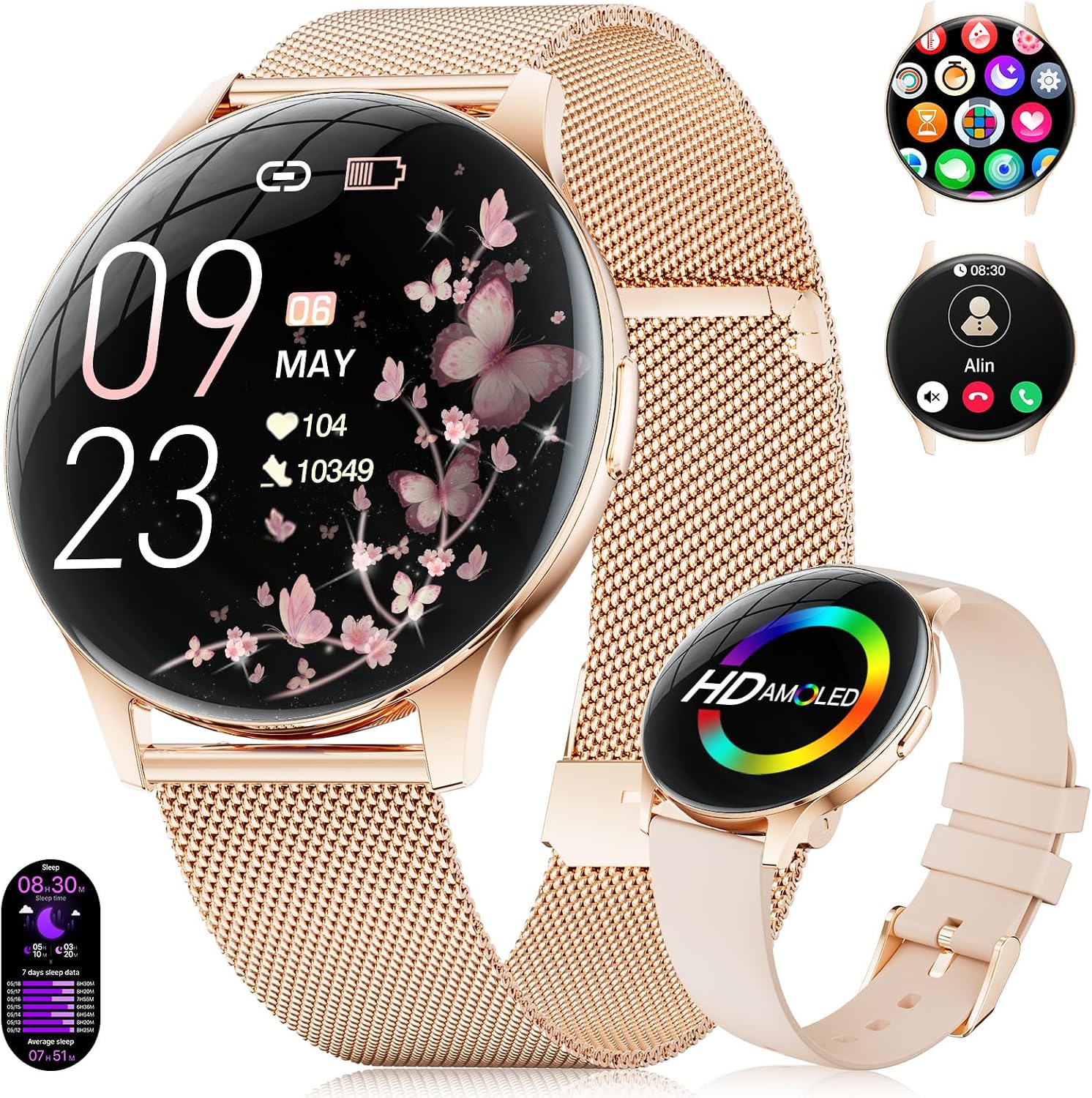 Detalle de Smartwatch Damen 1,43 Zoll