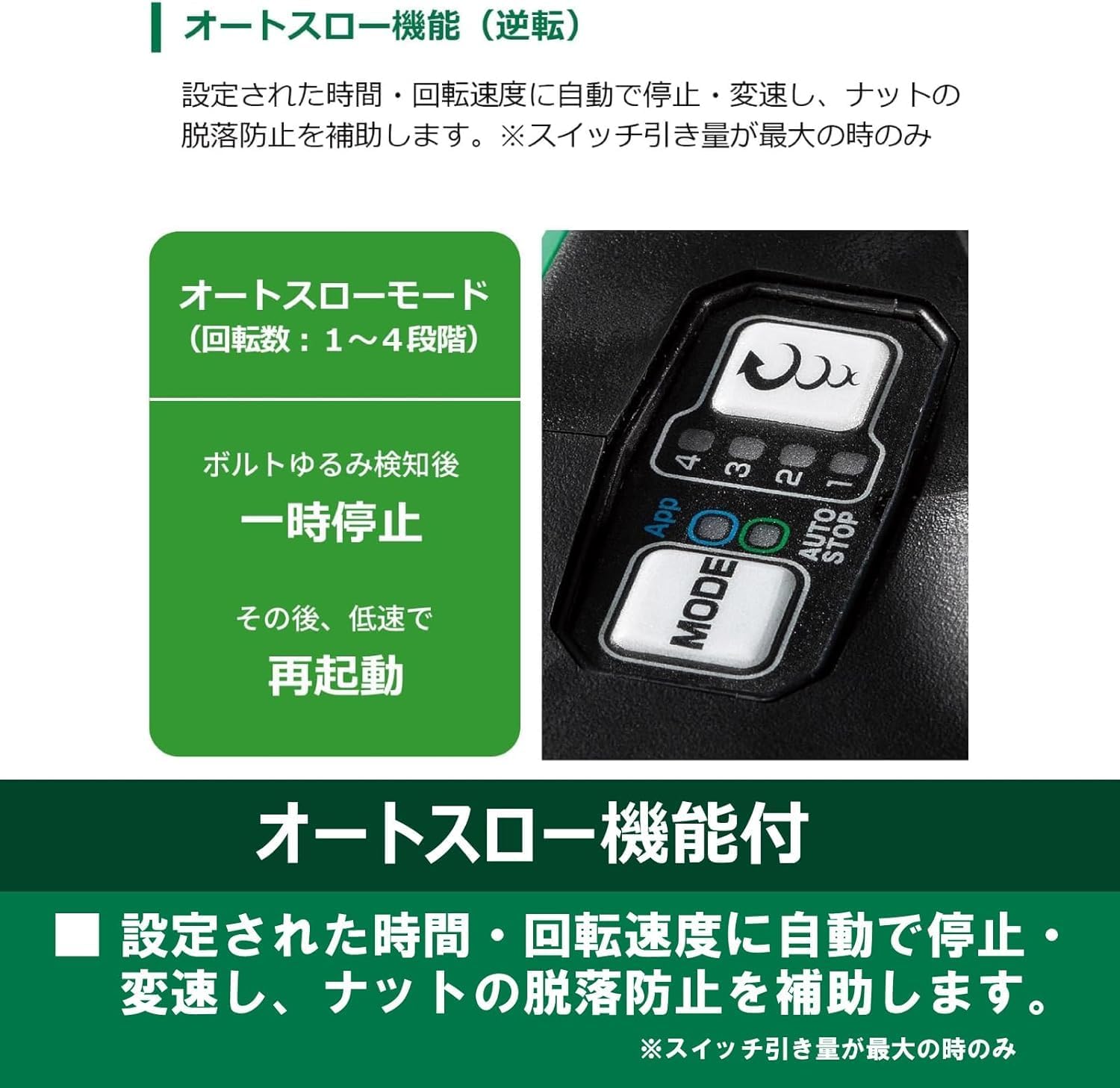Thumbnail 3 de HiKOKI WR36DE(NN) 36V充電式インパクトレンチ 六角ソケット21mmセット
