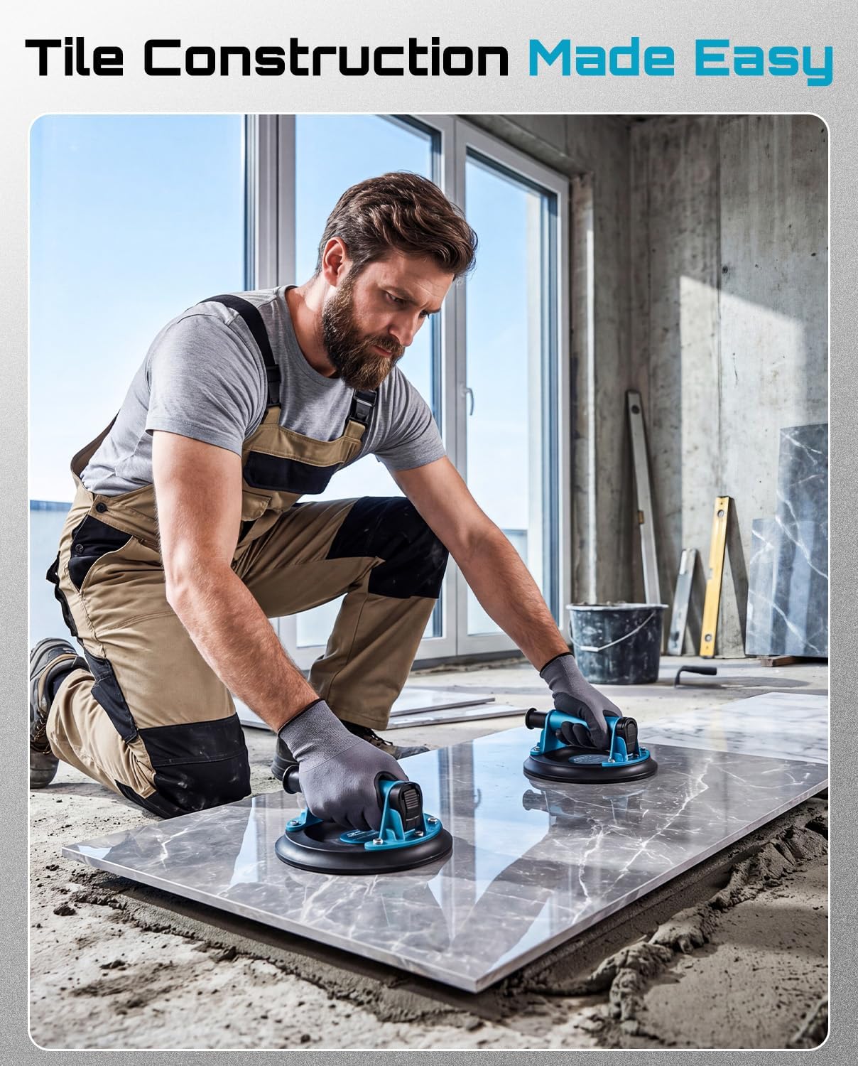 Thumbnail 5 de SEESII 8" Suction Cup Lifter 200KG