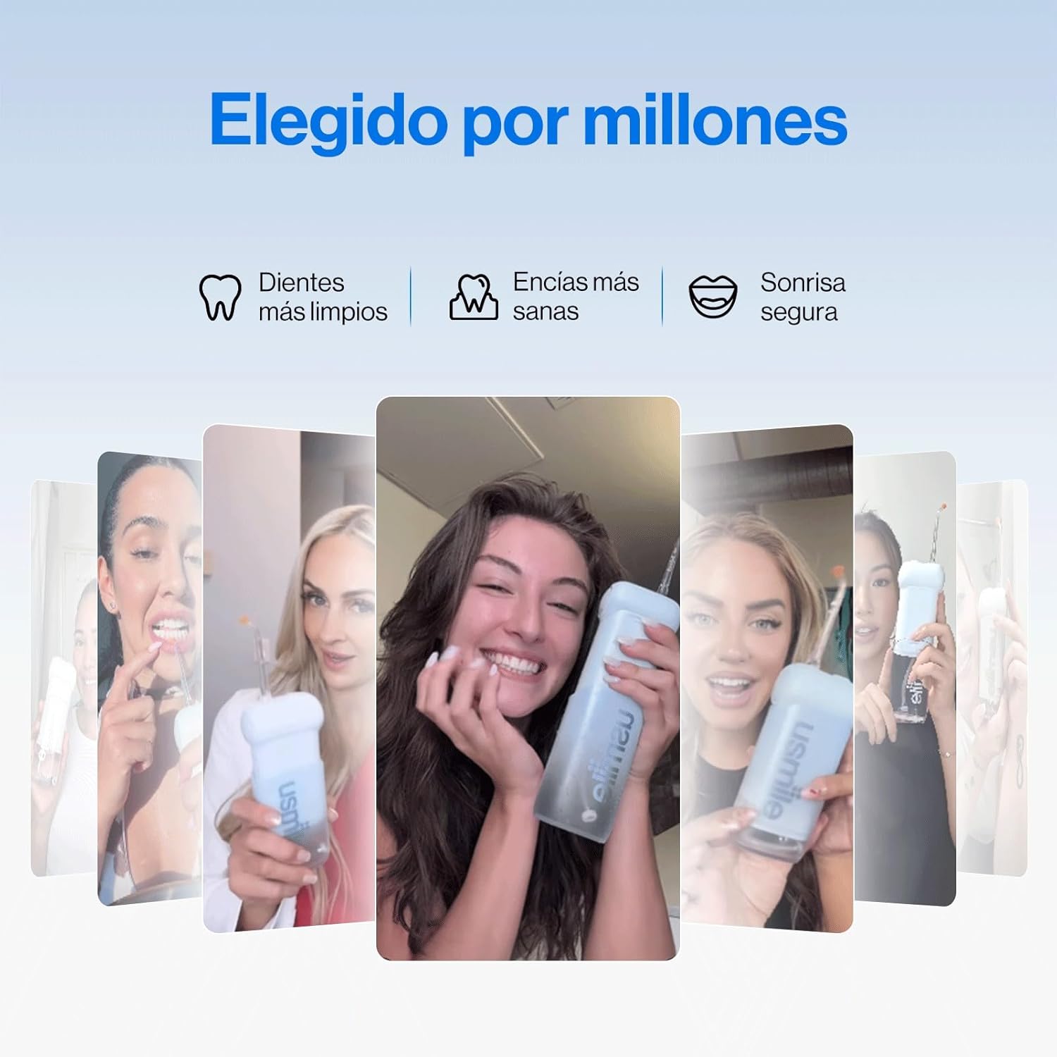 Thumbnail 5 de USmile Idropulsore orale portatile C10: 4 modalità e batteria fino a 95 giorni