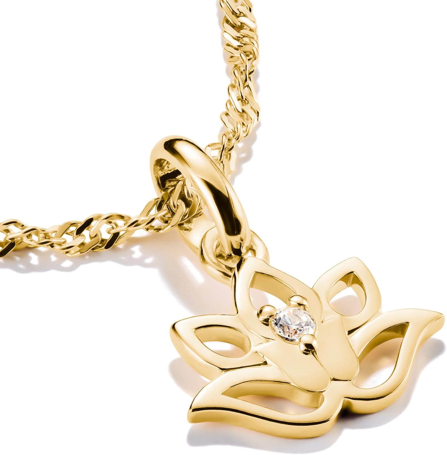Thumbnail 1 de THOMAS SABO Charm Club Connect Charms Anhänger aus 925er Silber – Natur & Tiere Motive mit Karabiner
