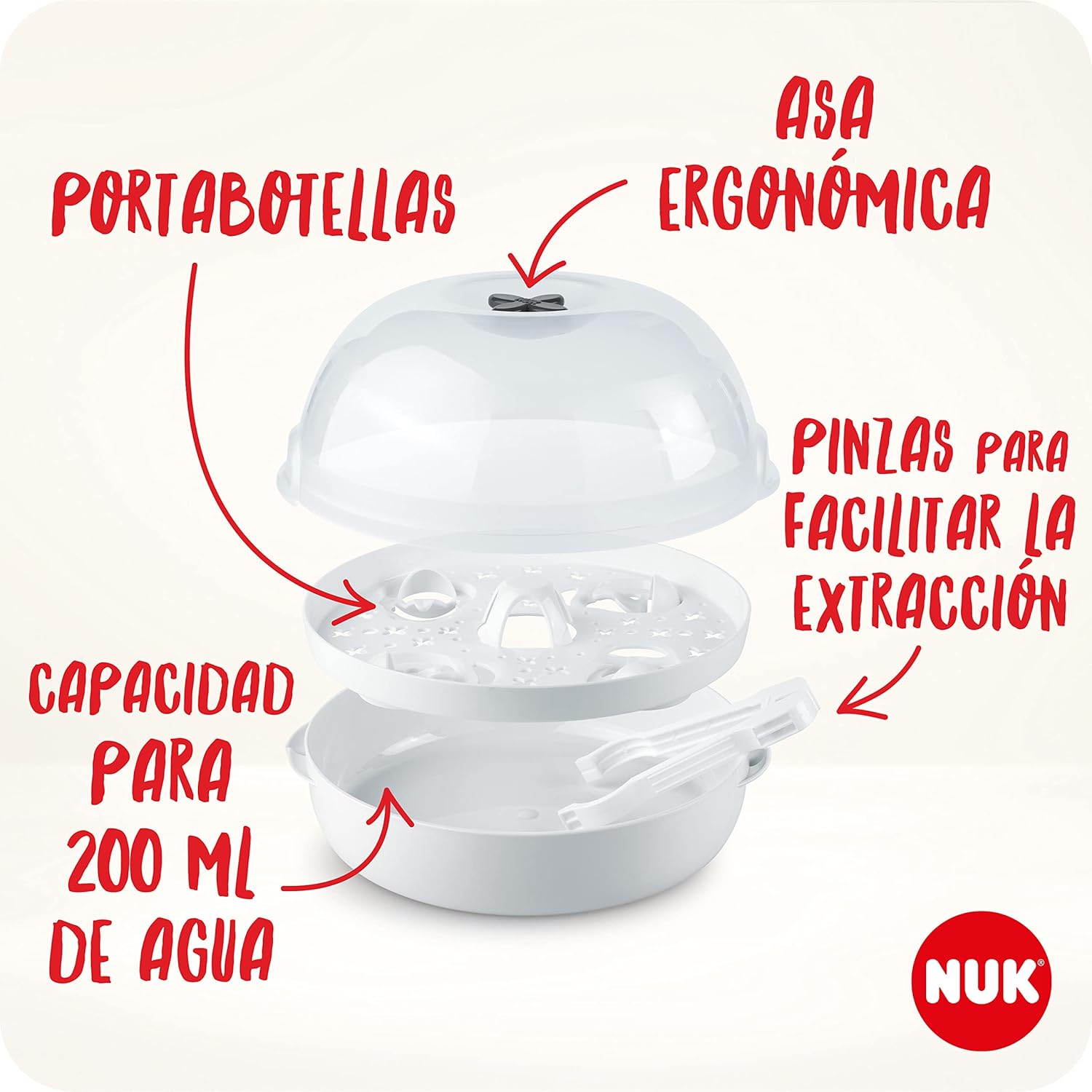 Thumbnail 4 de NUK Micro Express Plus esterilizador 4 min