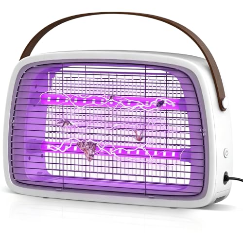 Detalle de Lampe Anti Moustique Seenlast 3800V LED Tue Mouche Électrique – Destructeur silencieux pour maison et locaux