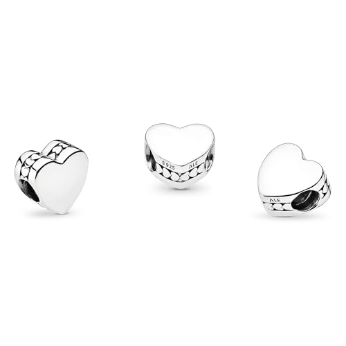 Thumbnail 7 de Pandora Moments Dije grabable con diseño de corazón en plata de ley