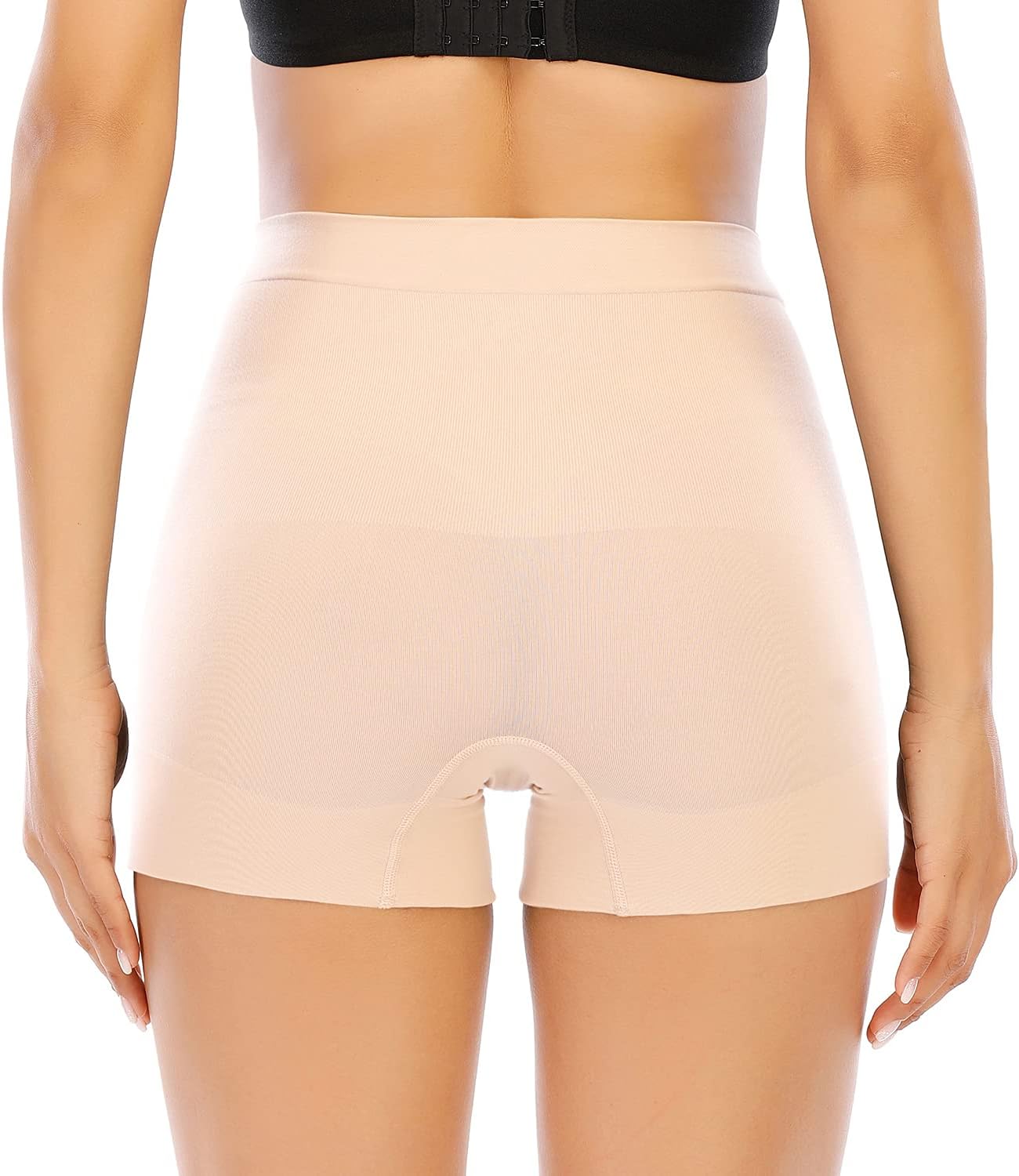 Detalle 2 de Womens Seamless Shaping Boyshorts: Light to Medium tummy control in a Comfortable, Tagless Slip Short