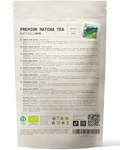 Thumbnail 8 de NaturaleBio Matcha Japonés Premium Bio en Polvo con L-Teanina – Verdadera pureza para rituales diarios