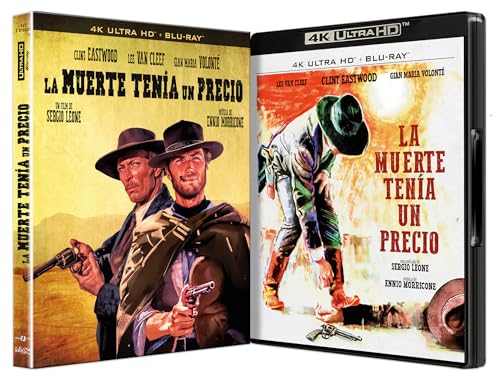 Detalle de La Muerte Tenia un Precio (Per qualche dollaro in più) — 4K UHD + Blu-ray | Divisa Films