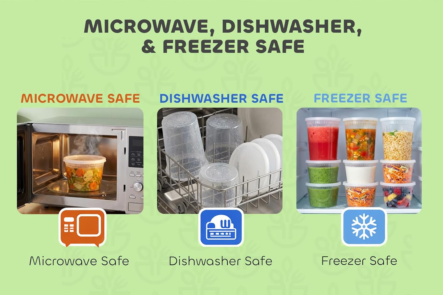 Thumbnail 5 de JoyServe Deli Food Storage Containers ⚡
