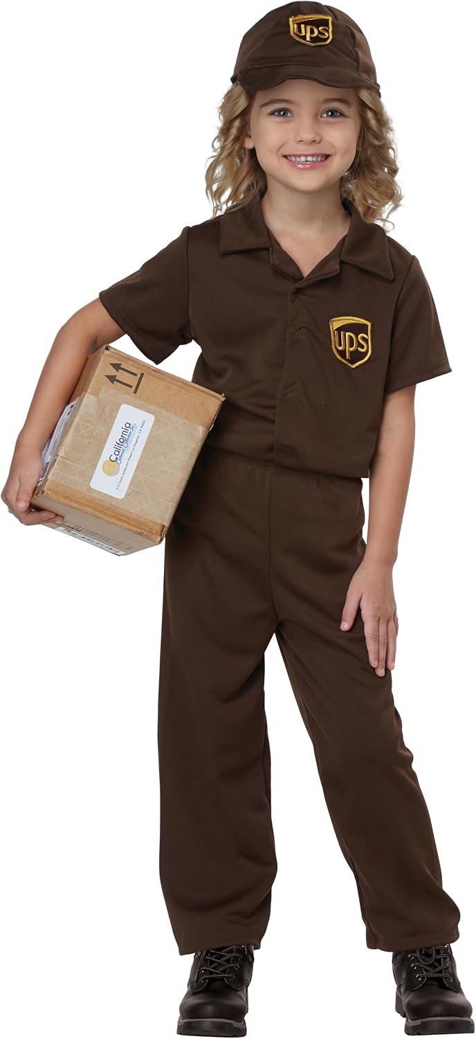 Detalle 2 de UPS Boy's Costume, Medium