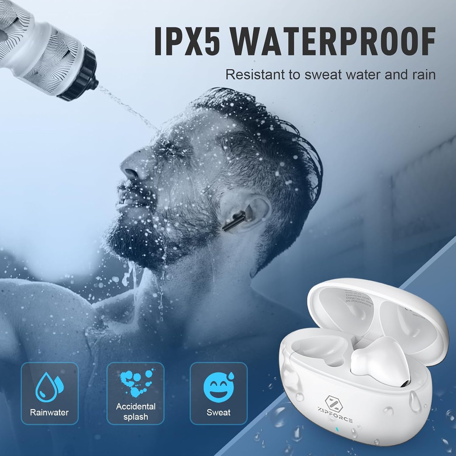 Thumbnail 6 de ZIPFORCE ZF Luna Pro auricolari Bluetooth 40h