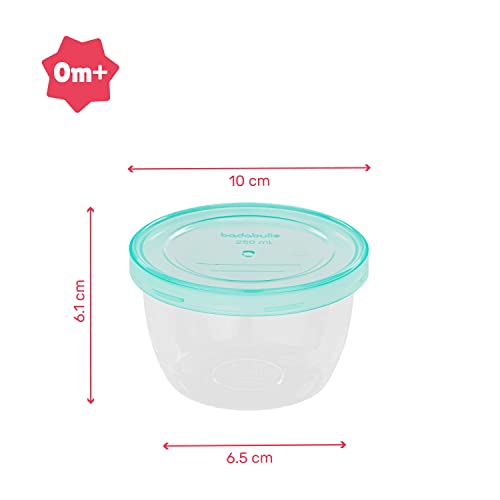 Thumbnail 6 de Badabulle Pots de Conservation Badabowls – Lot de 12 boîtes de 250 ml, 100% hermétiques, fabriquées en France