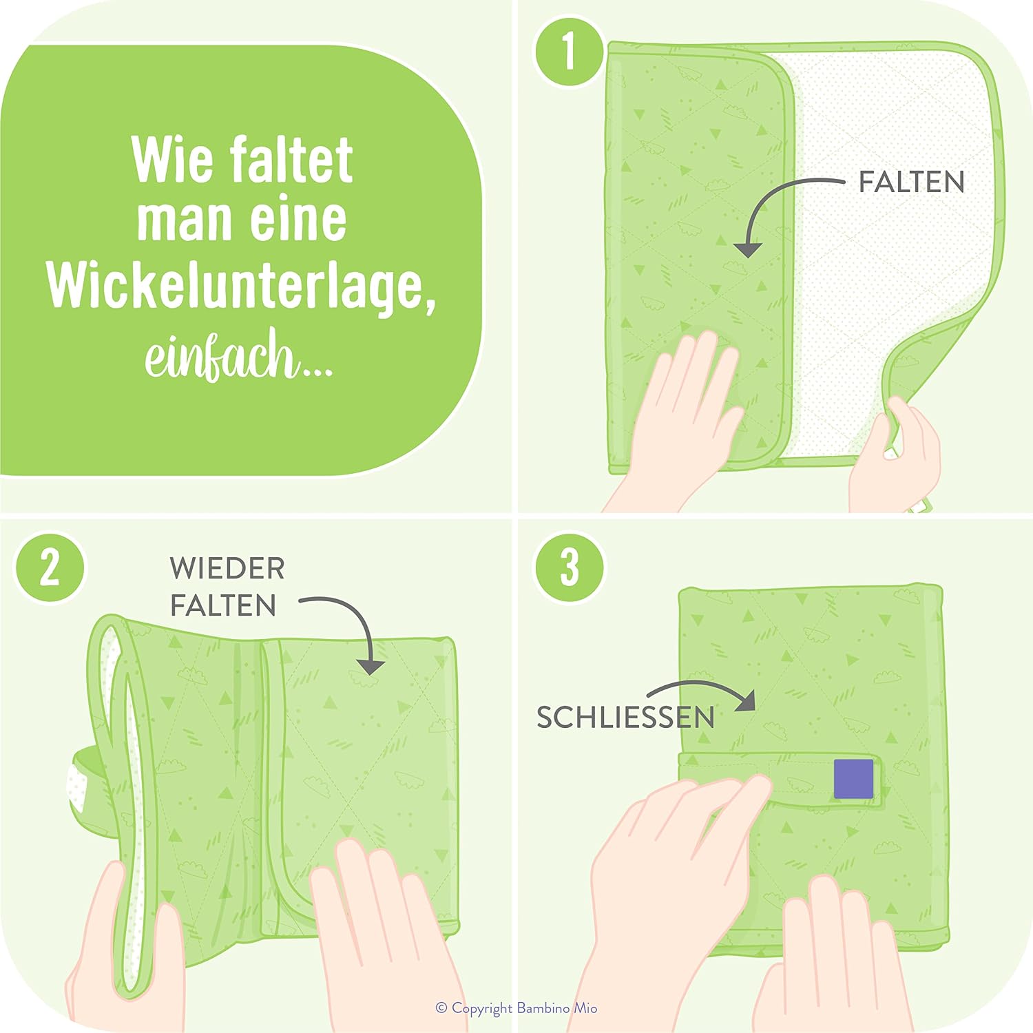 Thumbnail 5 de Bambino Mio Wickelunterlage 43×60 cm