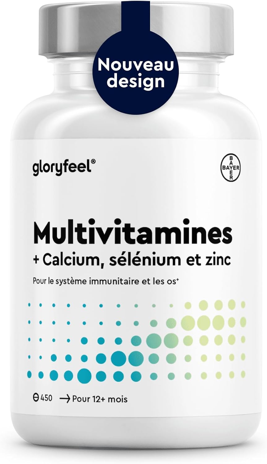 Detalle de gloryfeel Multivitamines 450 comprimĂ©s đ