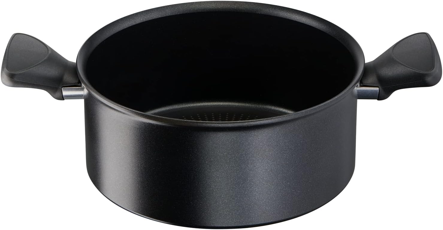 Thumbnail 4 de Lagostina Rigenera Green Wok antiaderente in alluminio riciclato Ø 28 cm (Titanium) con manico ergonomico, indicatore Thermosignal