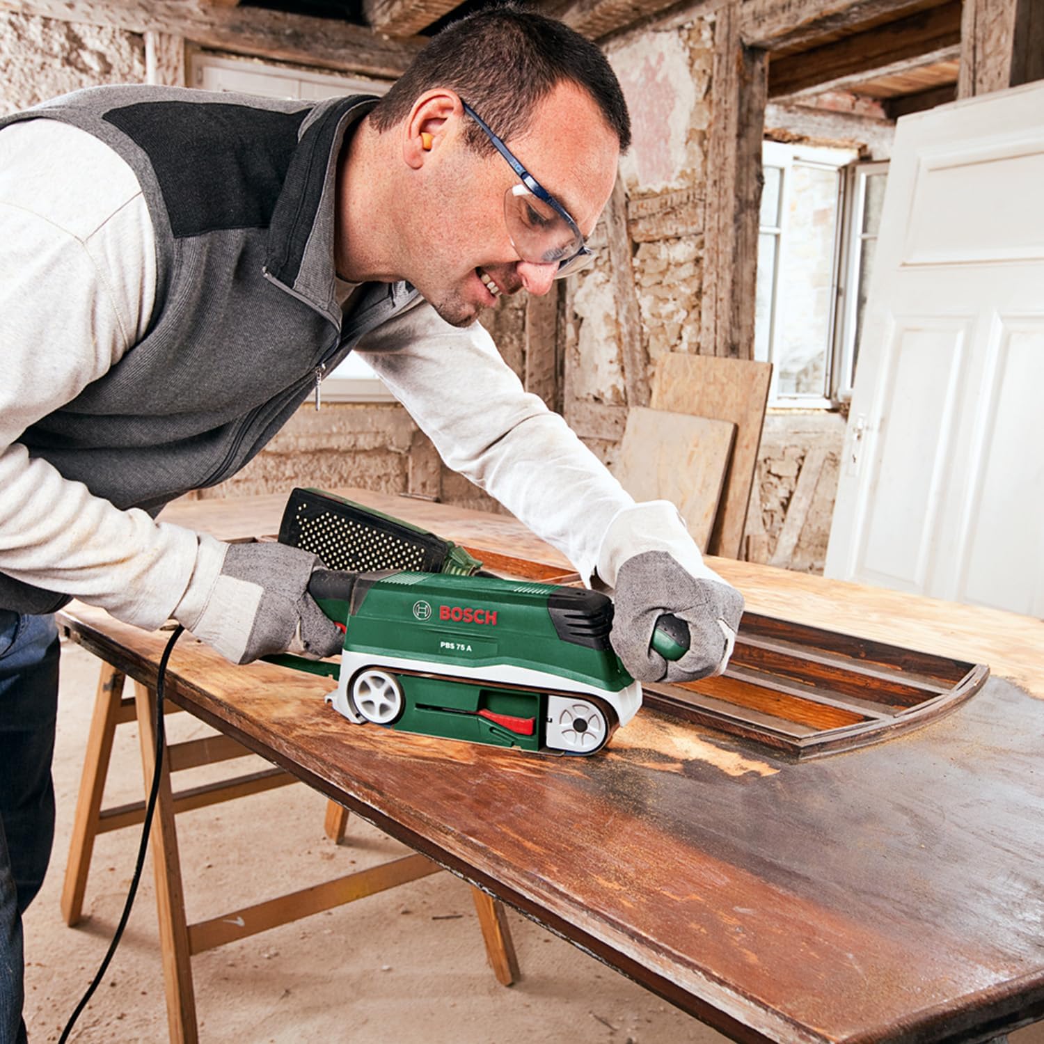 Thumbnail 1 de Bosch PBS 75 A ponceuse 710 W 🛠️