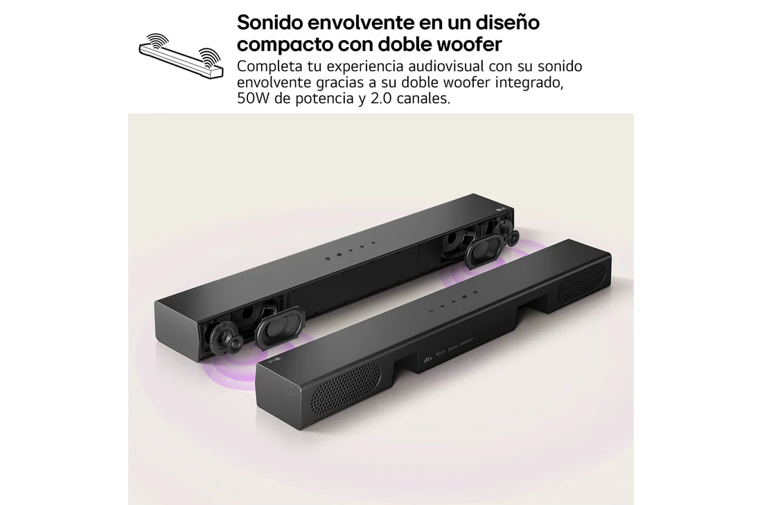 Thumbnail 2 de LG S20A Barra de sonido compacta 50 W