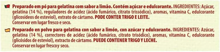 Detalle de Royal Gelatina de Limón con Vitamina C, 30% Menos Azúcar 🍋