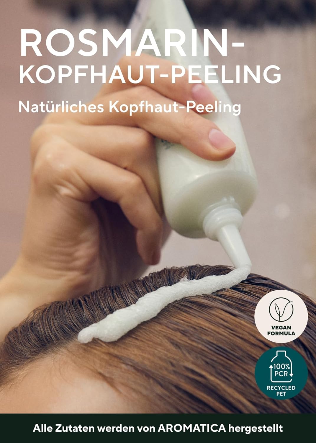 Detalle 2 de AROMATICA Rosmarin Kopfhaut Peeling 165 g