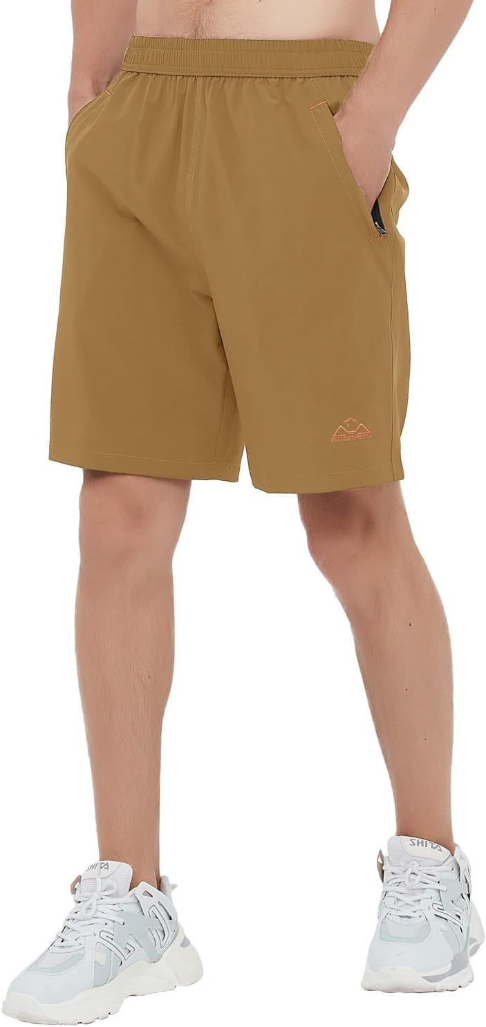 Thumbnail 1 de Rdruko Men's Quick Dry Hiking Shorts – Lightweight 7-Inch Inseam with Zipper Pockets