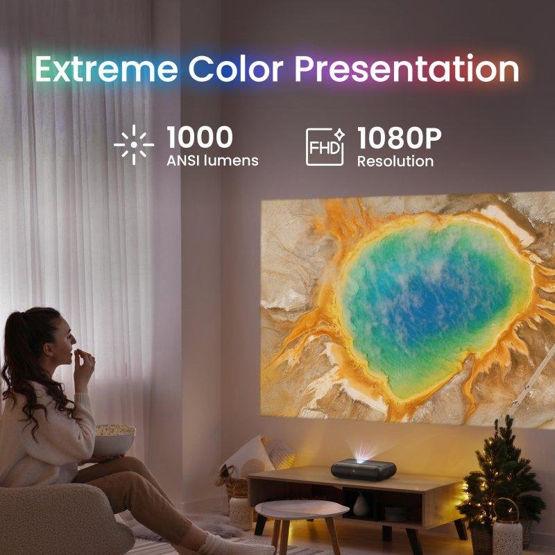 Thumbnail 3 de Proyector Yaber K300s 1080p FullHD (1000 lúmenes)—portátil, 120" y conectividad avanzada