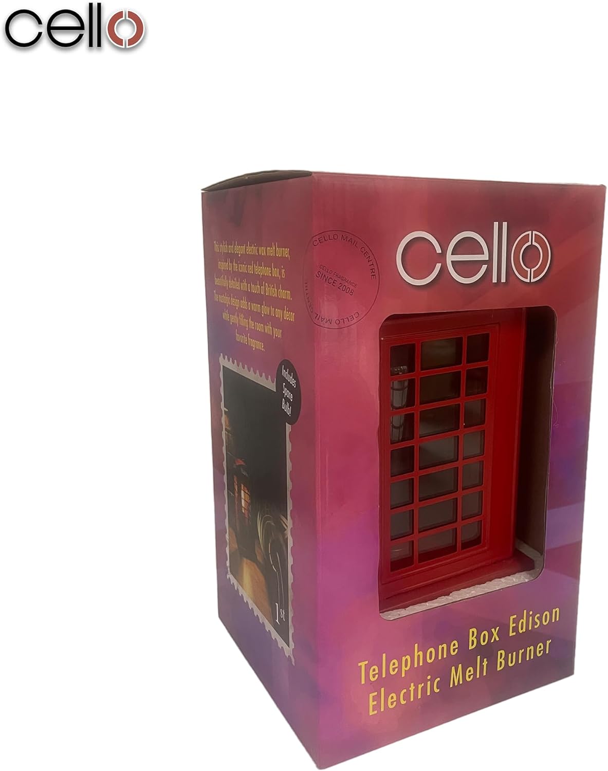 Thumbnail 6 de Electric Wax & Oil Melt Burner – Classic UK Telephone Box design (with light bulb) for wax medallions & fragrance oils