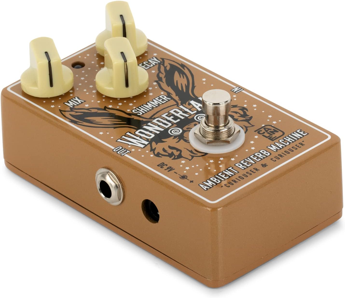 Detalle de Caline Wonderland Digital Reverb CP-508 Guitar Effects Pedal with Shimmer