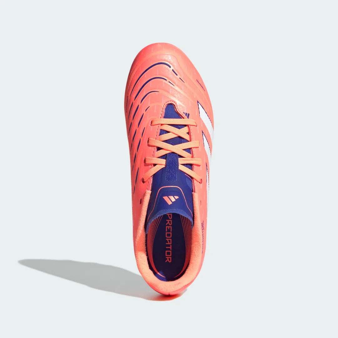 Detalle de Adidas Predator League, bota de fútbol multisuperficie naranja