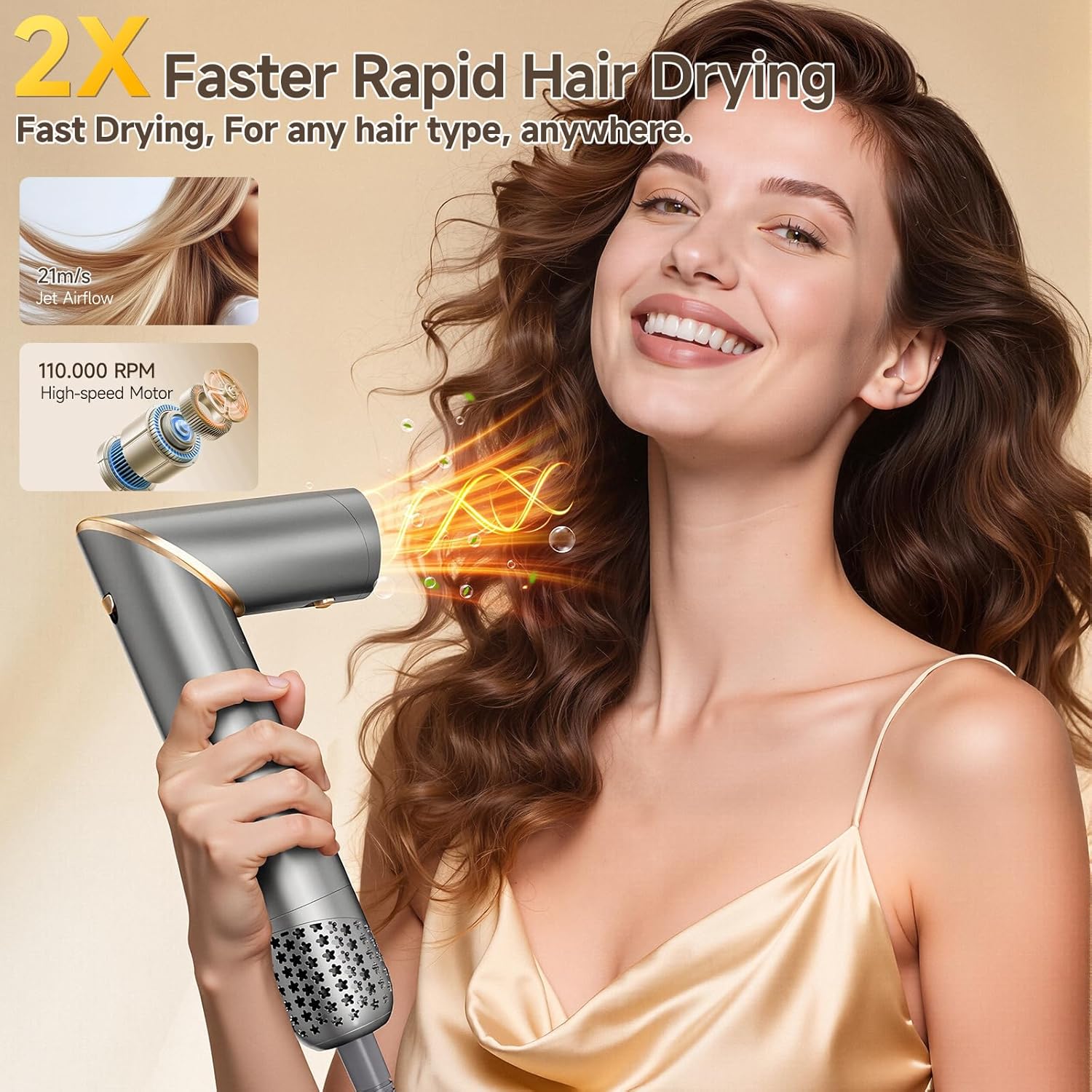 Detalle 1 de AVENHO 8-in-1 Air Styler 110000 RPM